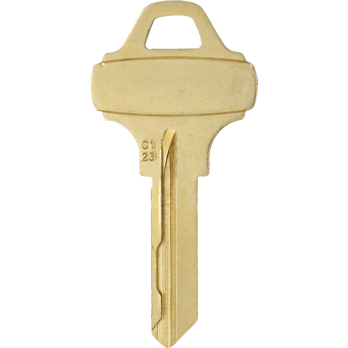 Item 201207, Residential key blank, fits Schlage Everest locks.
