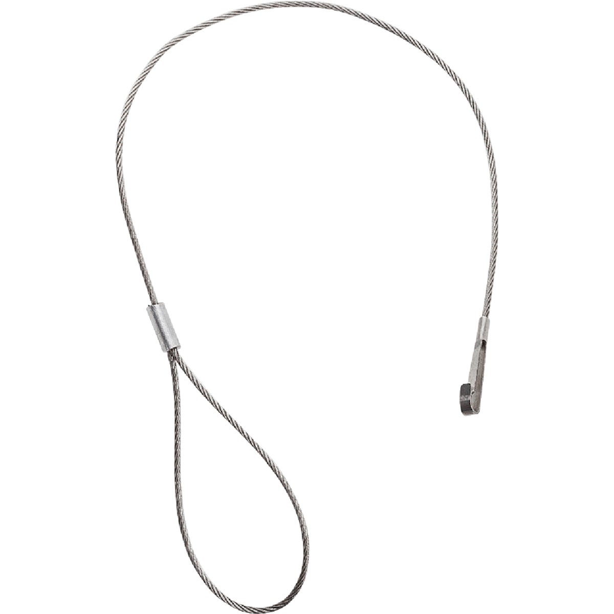 Item 201367, National catalog model No. V853 gate latch cable, stainless steel.