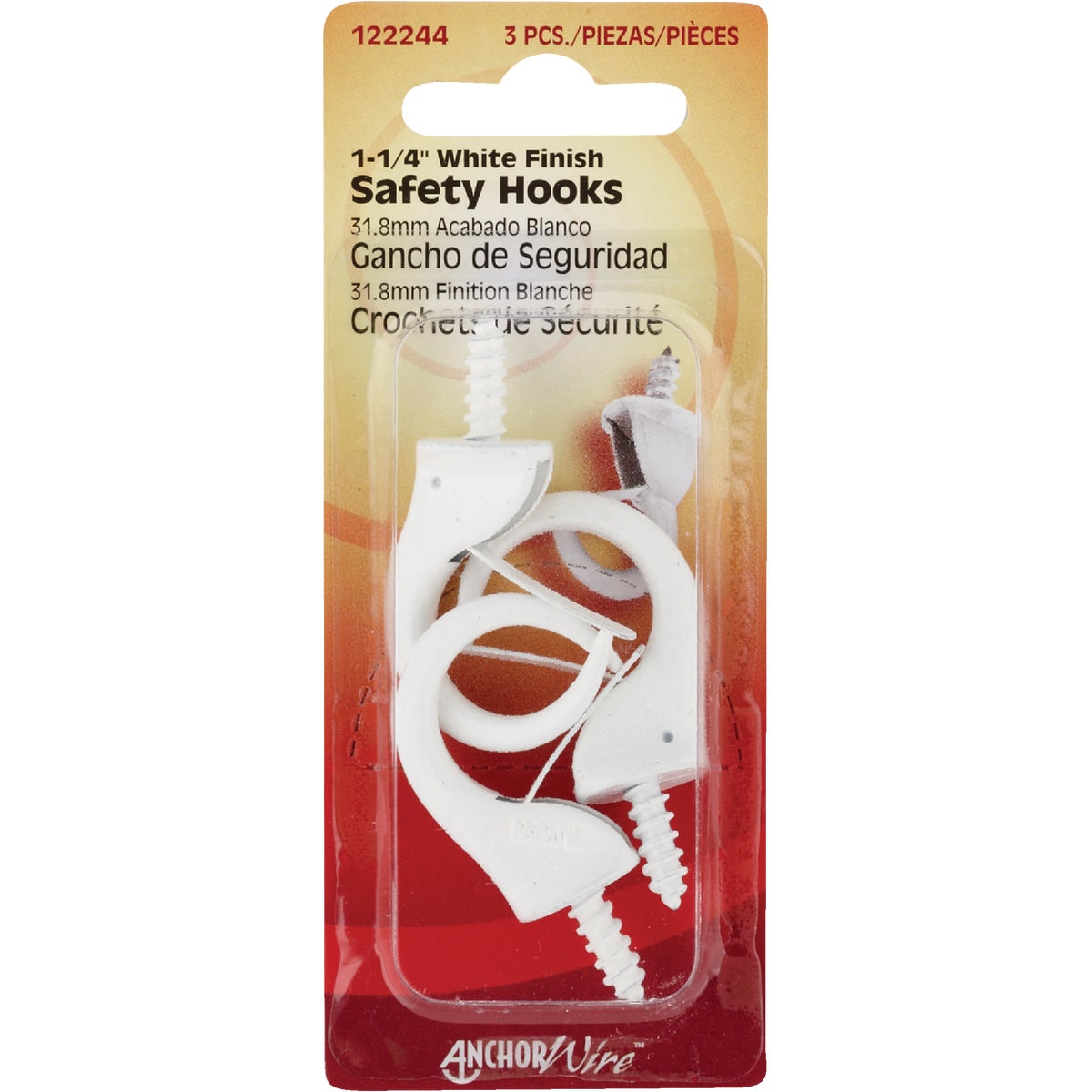 Item 205218, Look no further for a great safety hook than Hillmans Large Safety Hook.