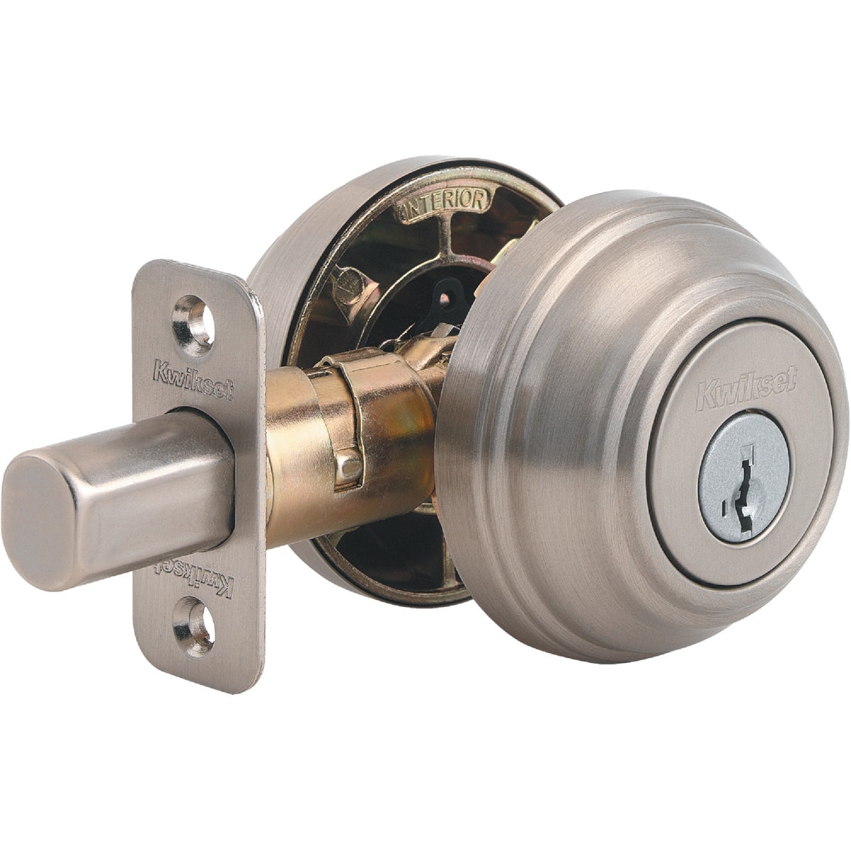 Item 207421, Grade 1 security double deadbolt with SmartKey cylinder.