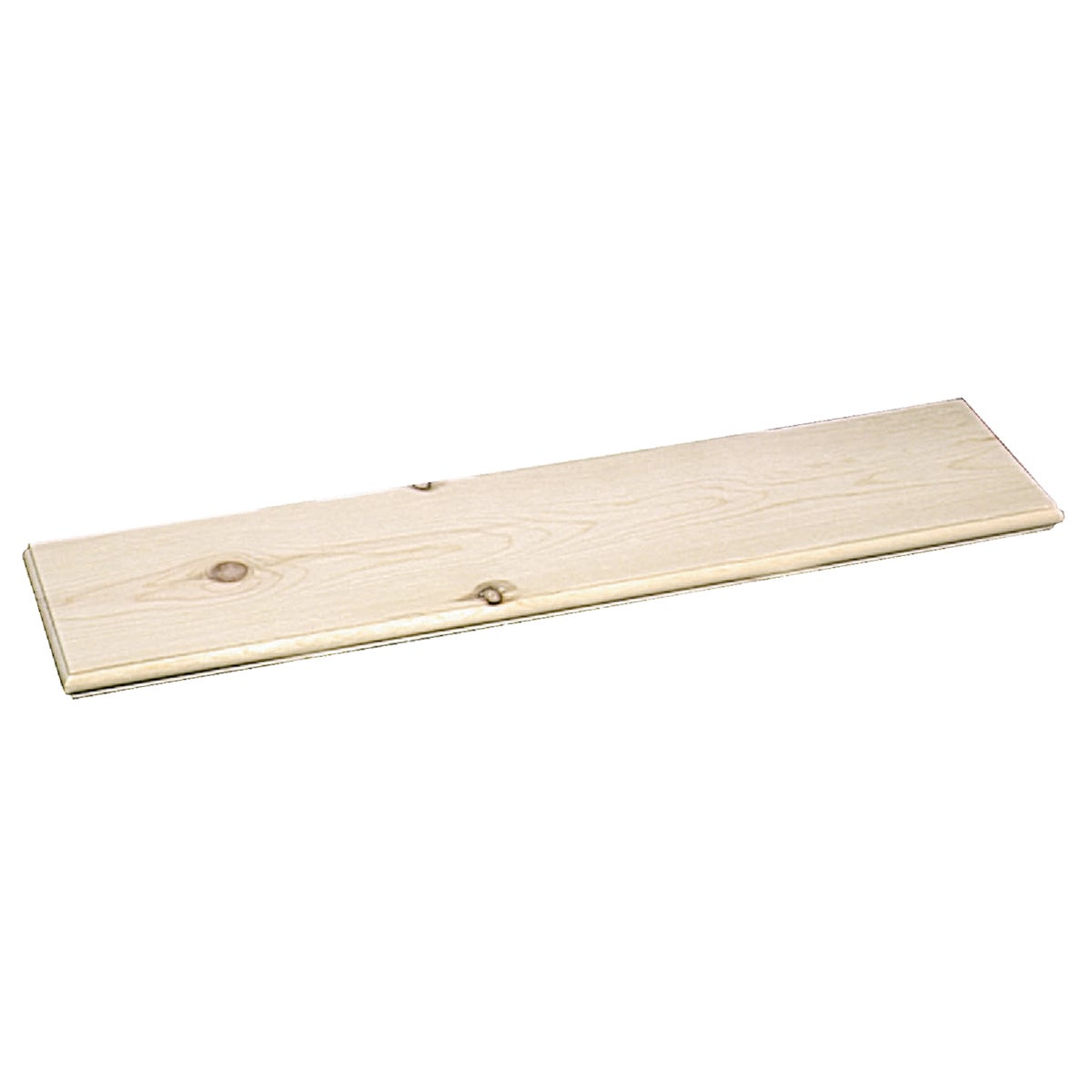 Item 207667, High quality pine shelf is unfinished and sanded smooth.