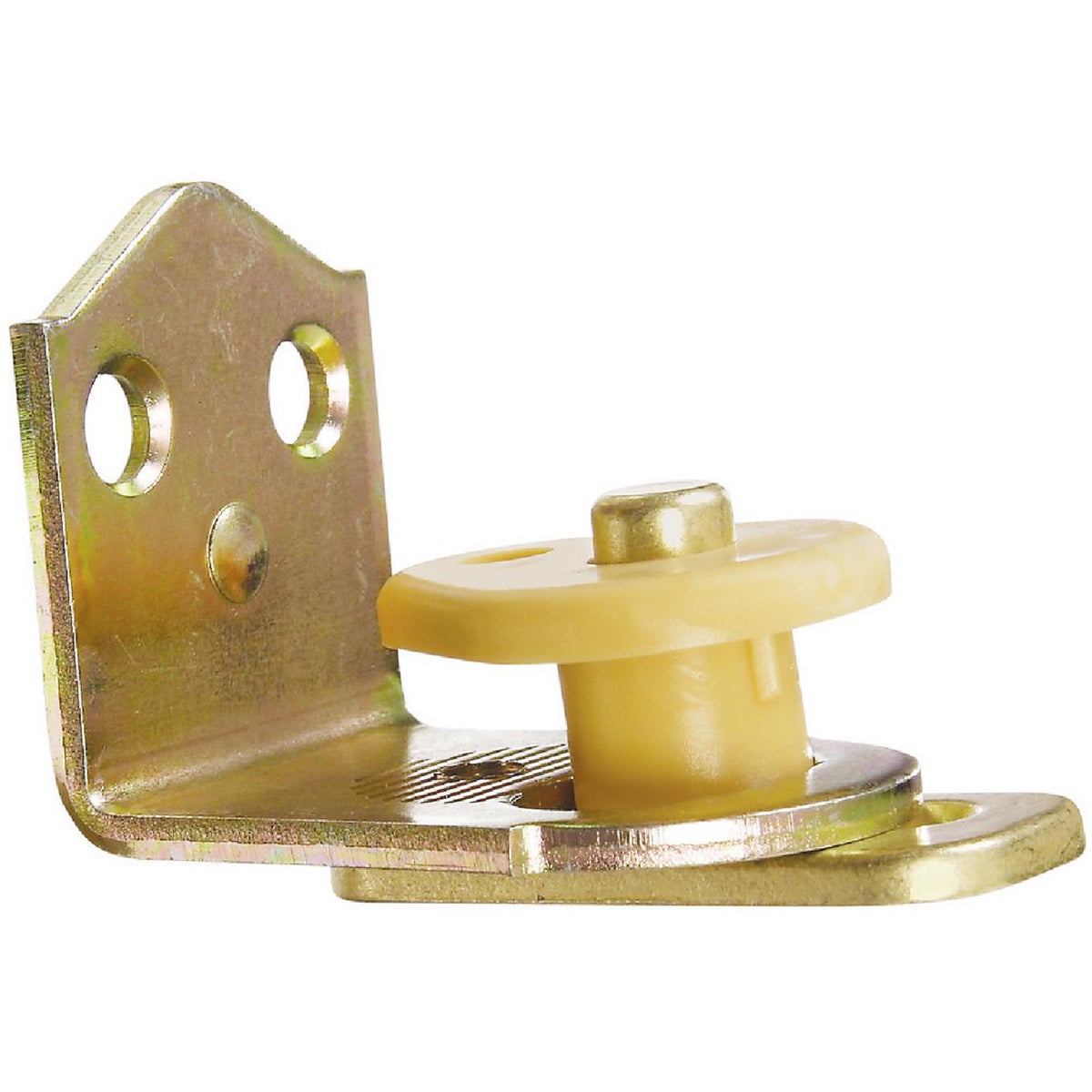 Item 223699, Heavy-duty gravity-action hinge designed to carry 3/4" to 1-3/8" swinging 