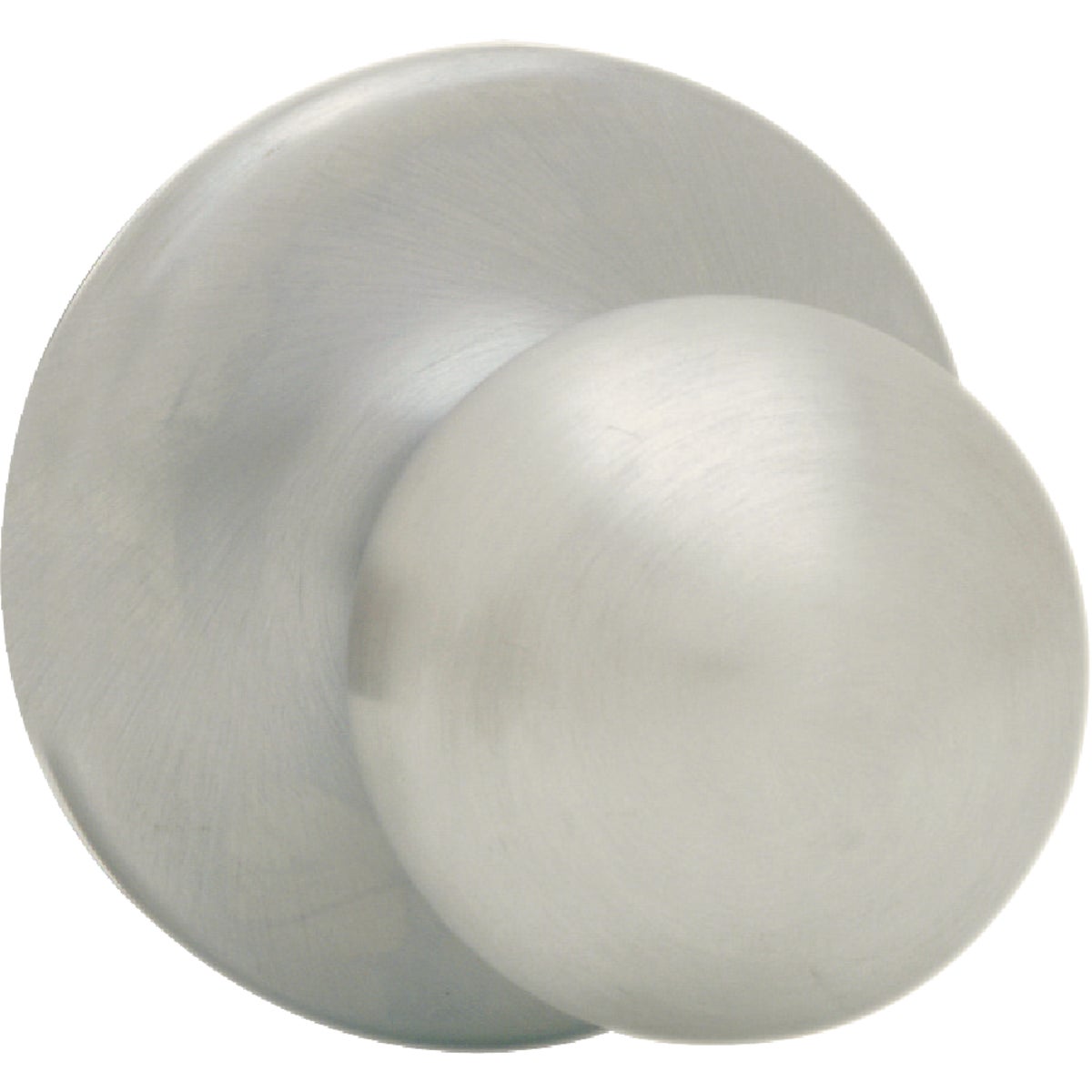 Item 227258, Passage knob. Adjustable steel latch fits both 2-3/8" and 2-3/4" backsets.