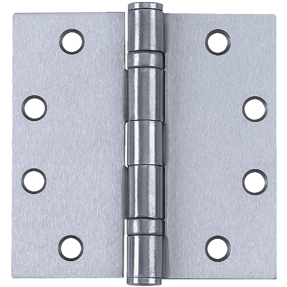 Item 227651, Heavy duty commercial square ball bearing hinge with square corners is made
