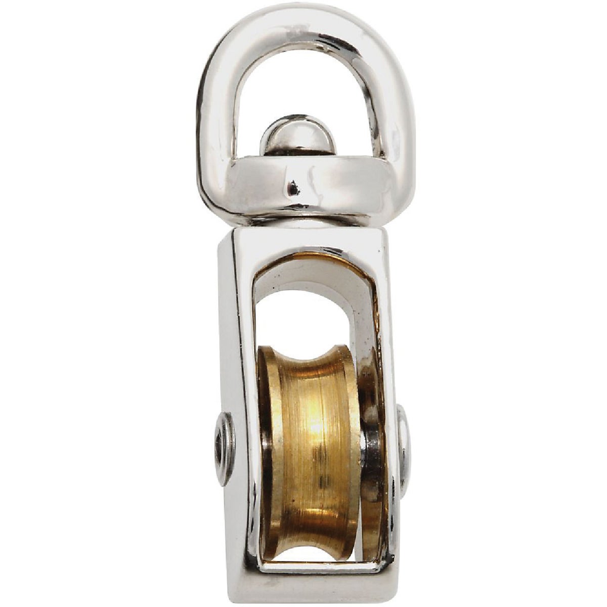 Item 237737, Durable no-rust rope pulley.
