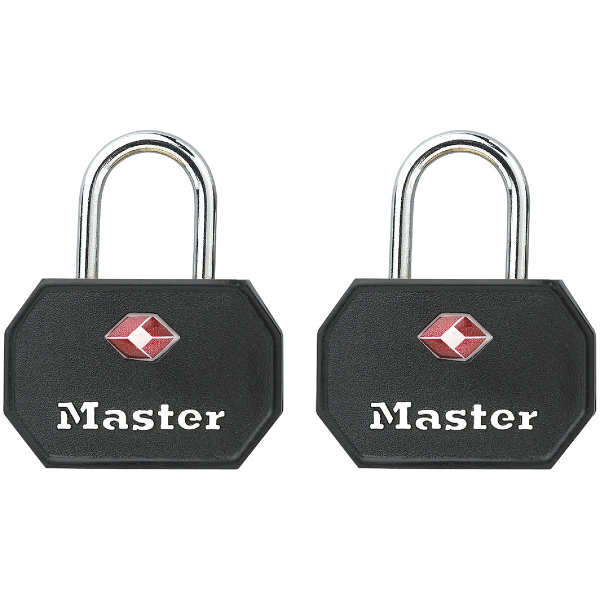 Item 238090, 1-1/4" wide TSA keyed luggage lock allows TSA screeners to inspect and 