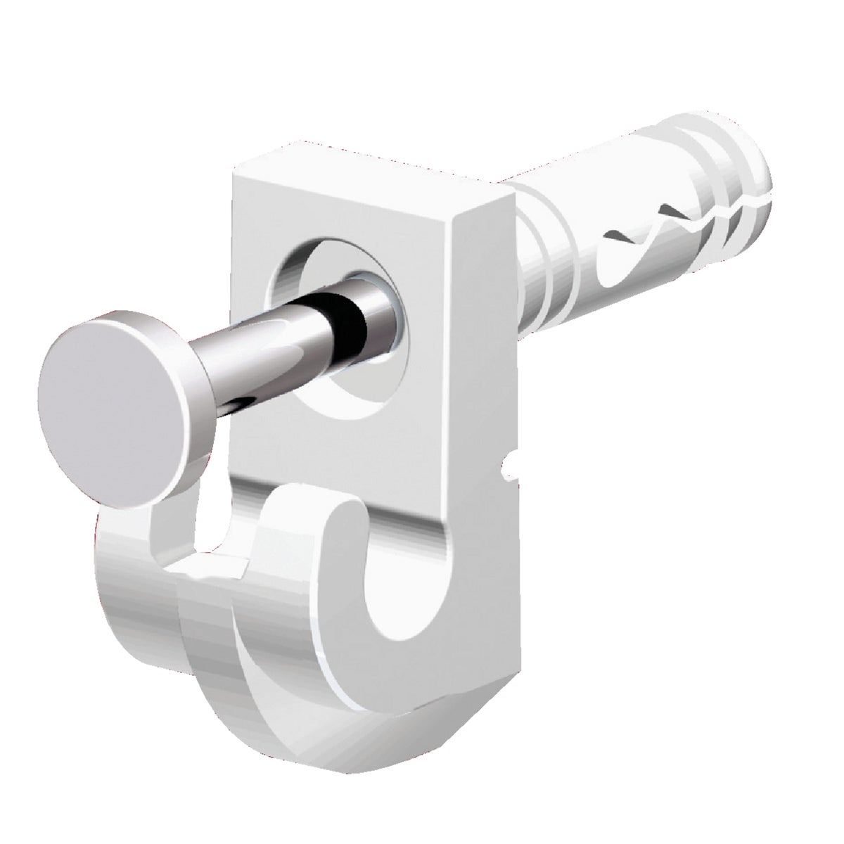 Item 238813, Use along wall to support back edge of standard wire shelving.