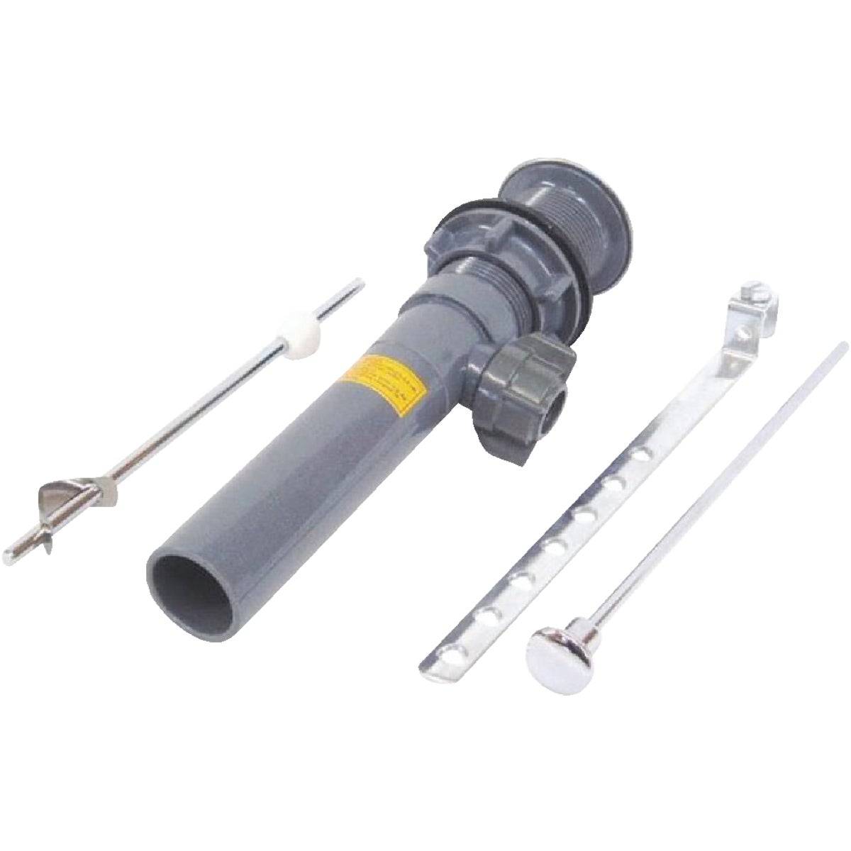 Item 250988, 1-1/4 In. drain pop-up assembly complete with push rod. No overflow.