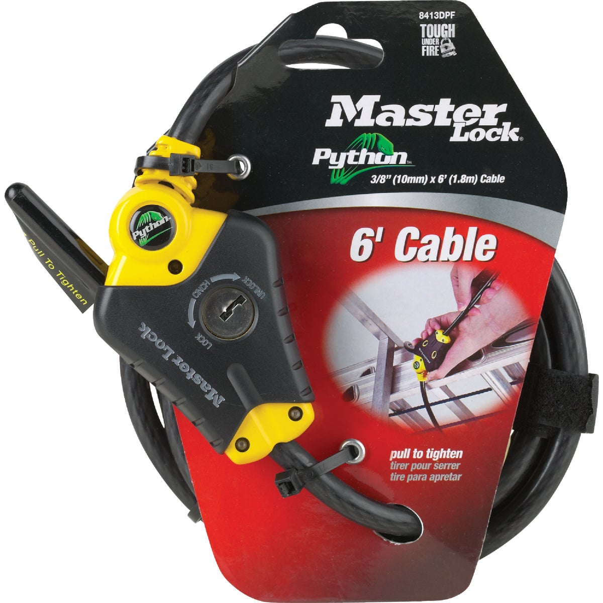 Item 257540, 6' x 3/8" cable.