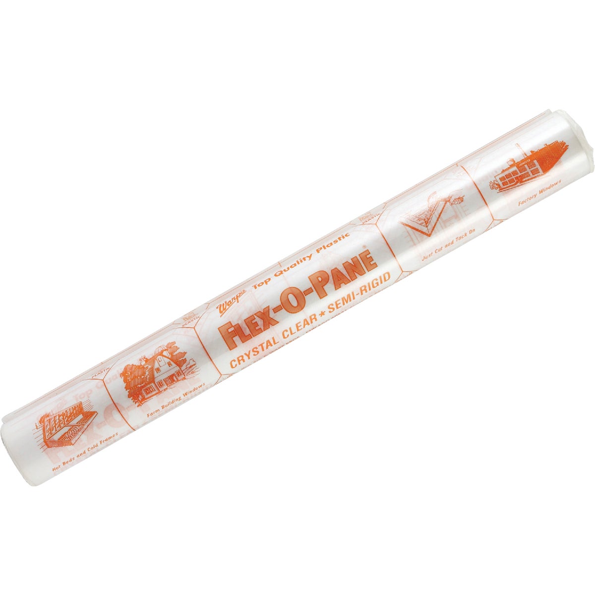 Item 260045, Warp's Flex-O-Pane Semi-Rigid Clear Plastic Sheeting is perfect for storm 