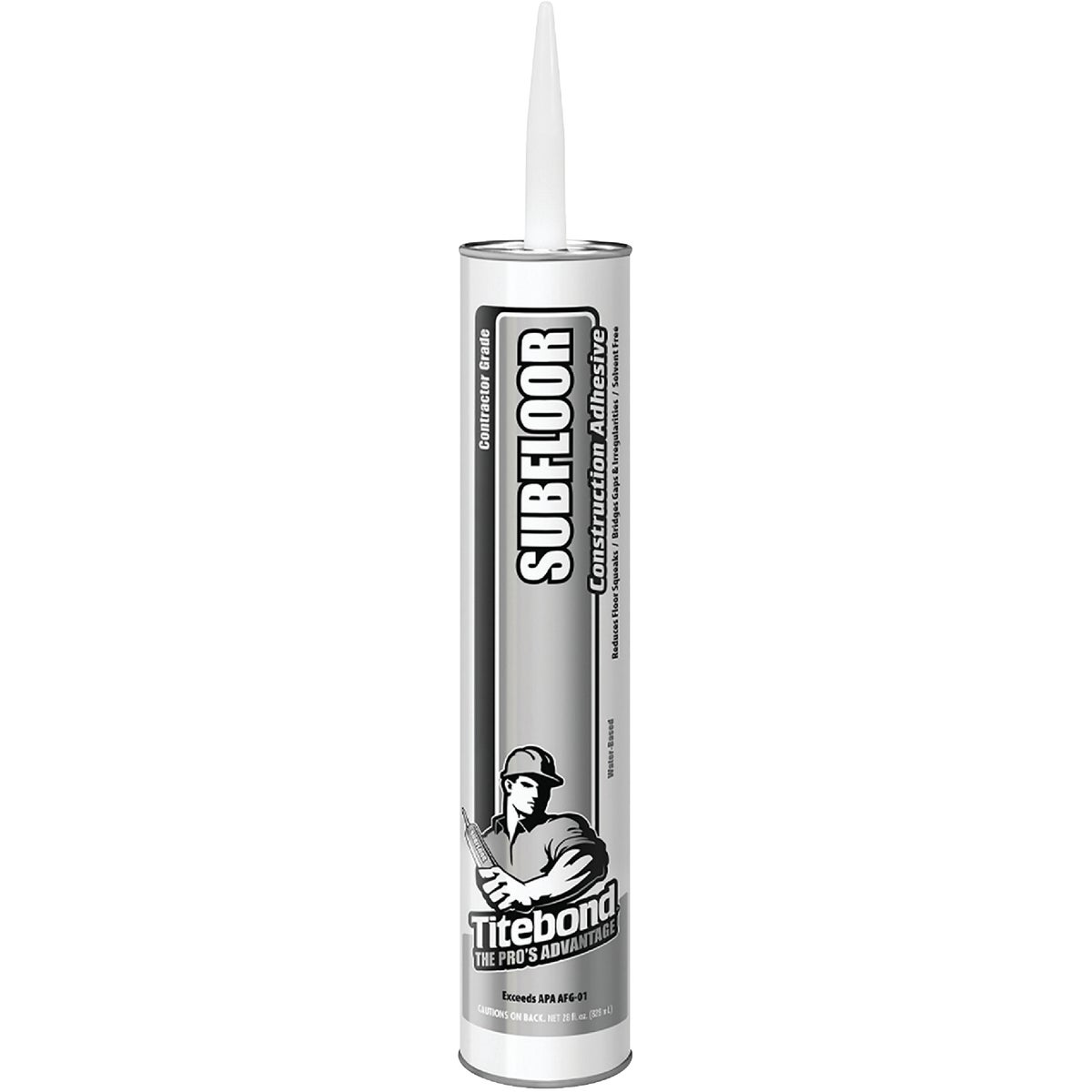 Item 260379, Titebond contractor grade subfloor adhesive is a professional-strength, 