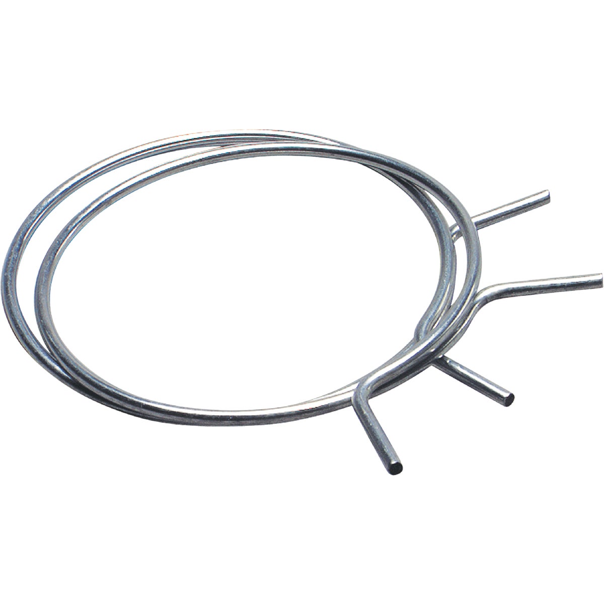 Item 260614, Aluminum tension clamps are ideal for use with flexible or semi-rigid ducts