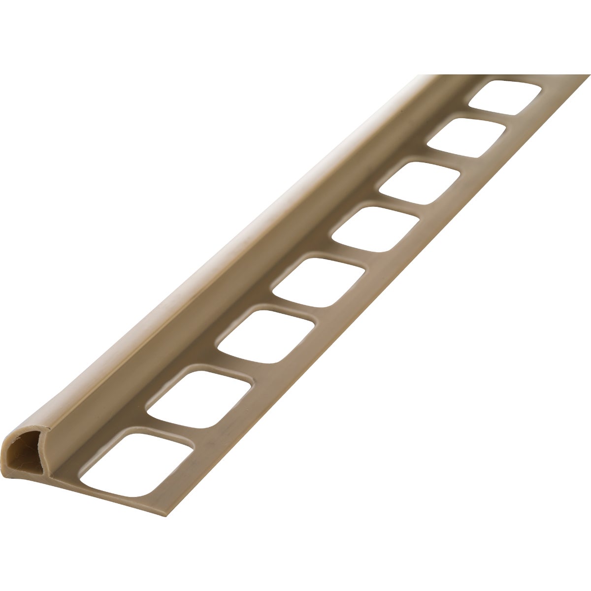 Item 260786, The PVC Bullnose profile from M-D Building Products creates a decorative, 