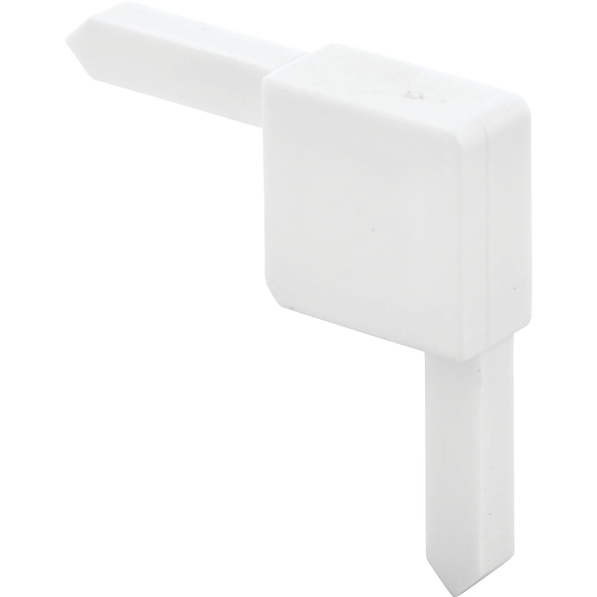 Item 261898, Plastic sash frame corners are designed to fit into square-cut ends of 