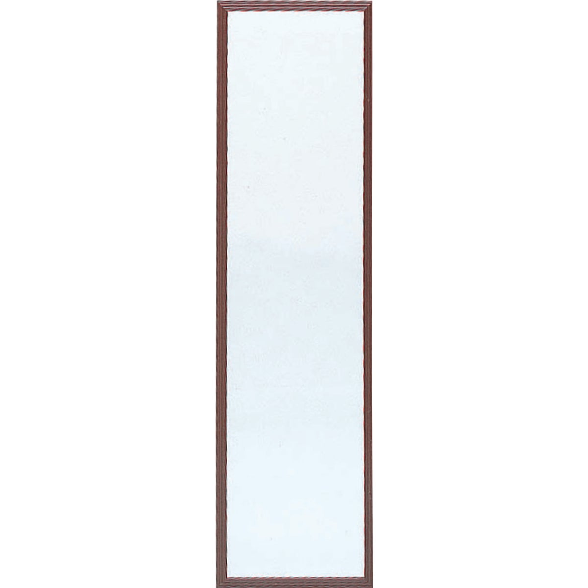 Item 263435, 13" W x 49" H, rectangle molded, plain edge frame door mirror. 2.