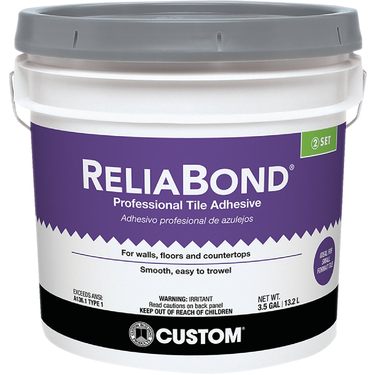 Item 270377, Reliabond extended set all-purpose professional adhesive formulated for 