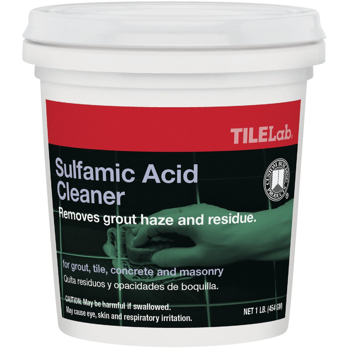 Item 272859, TileLab concentrated crystals mix with water to make a mild, safe to use, 