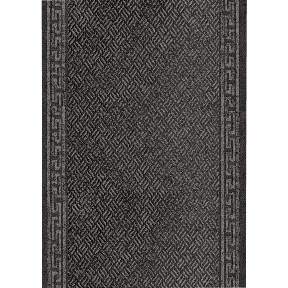 Item 273155, Needlepunched polyester runner with latex backing is durable and stain 