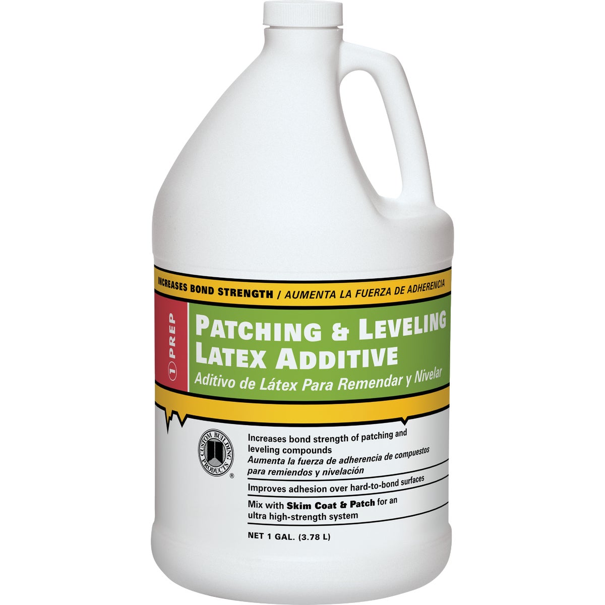 Item 273627, Increases adhesion and performance when skim coating or patching hard to 