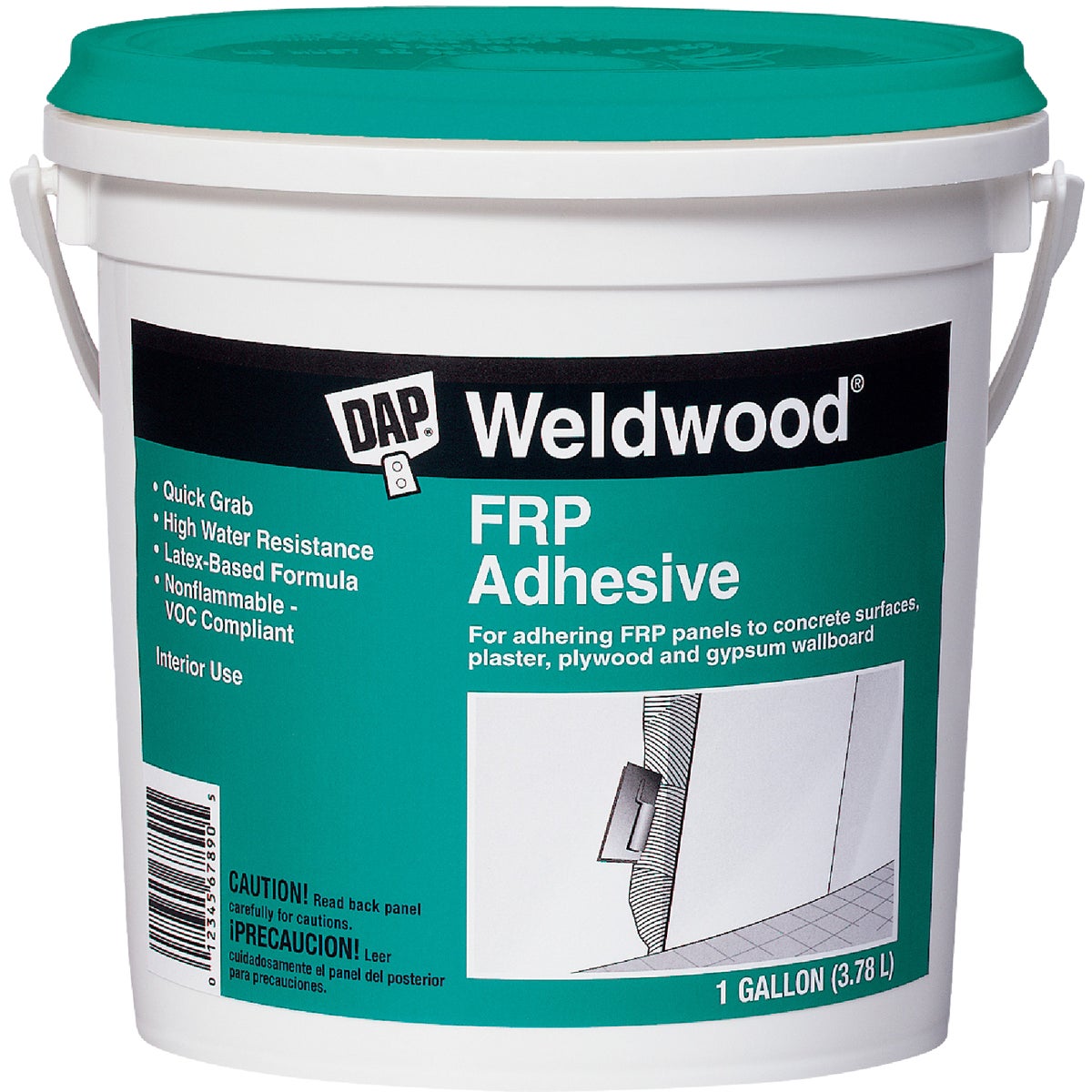 Item 274070, Latex based FRP (fiberglass reinforced plastic) panel adhesive designed 