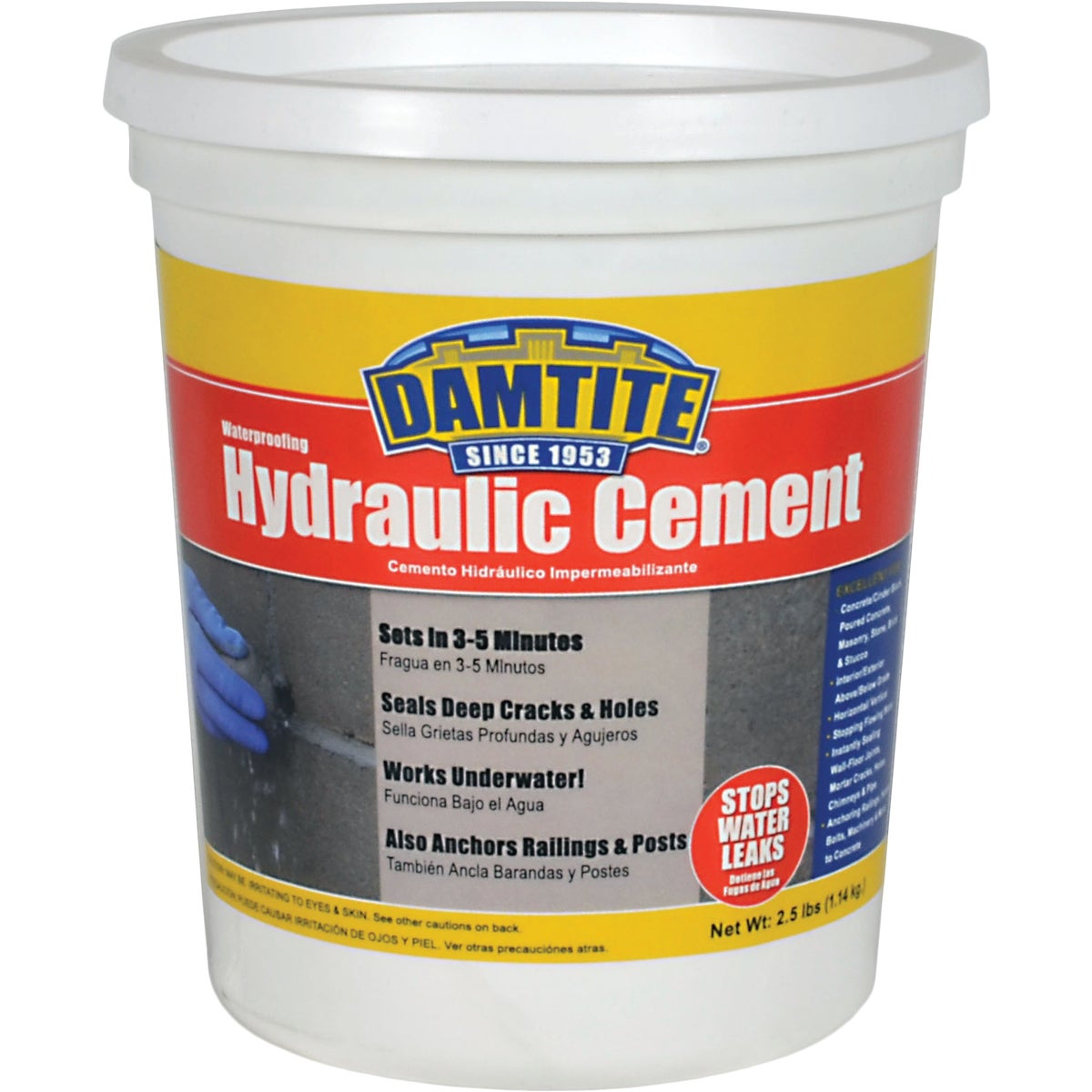 Item 275956, A cement-based, quick-set hydraulic cement for concrete and masonry.