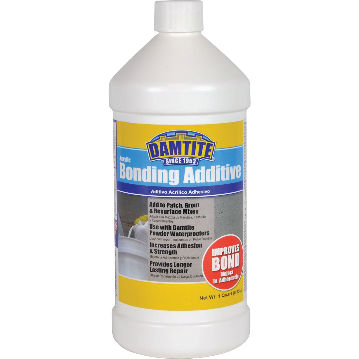 Item 275999, An additive (in place of water) to Damtite Powder Waterproofer, thin-set 