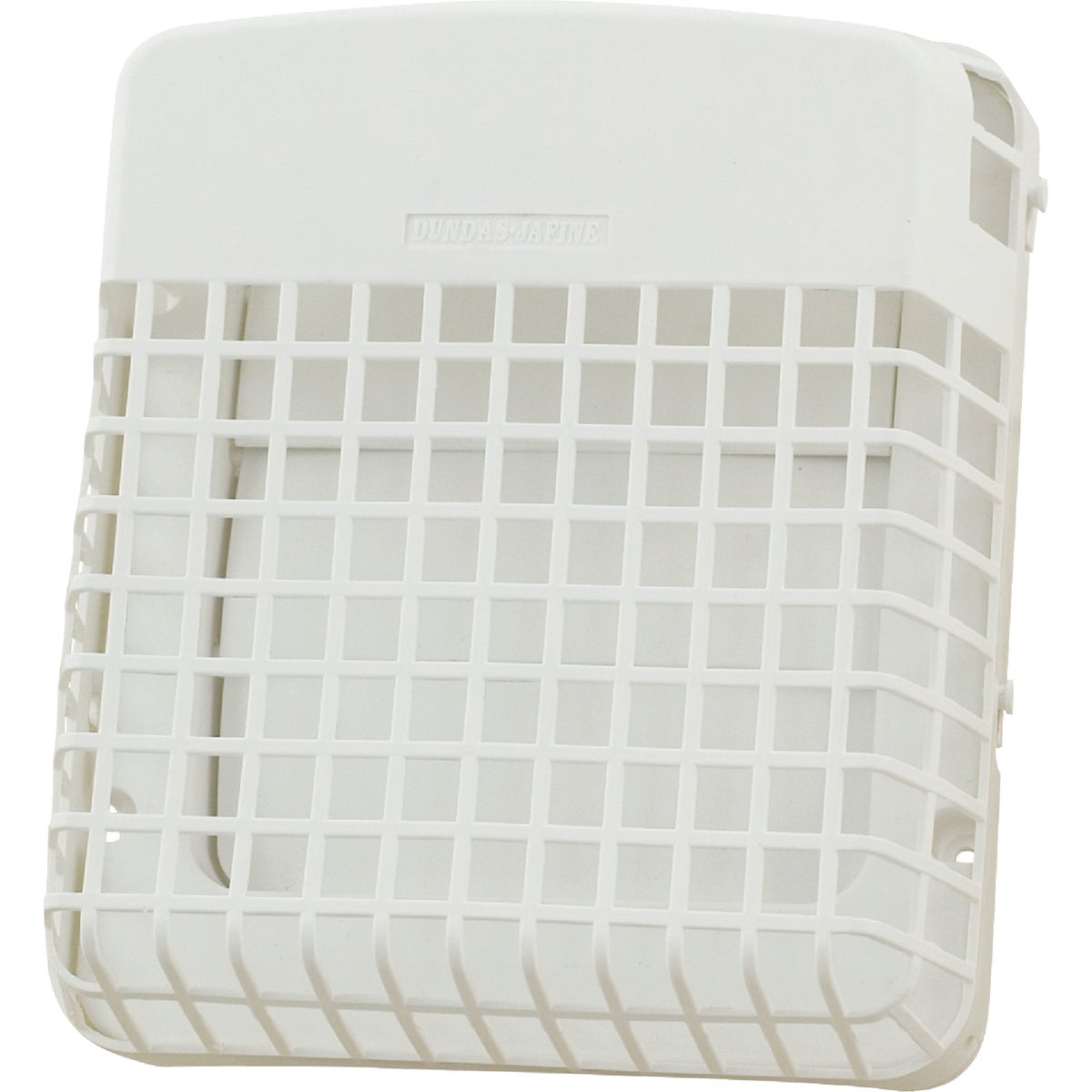 Item 276200, Low profile 4" louvered cap with removable pest guard to keep out unwanted 