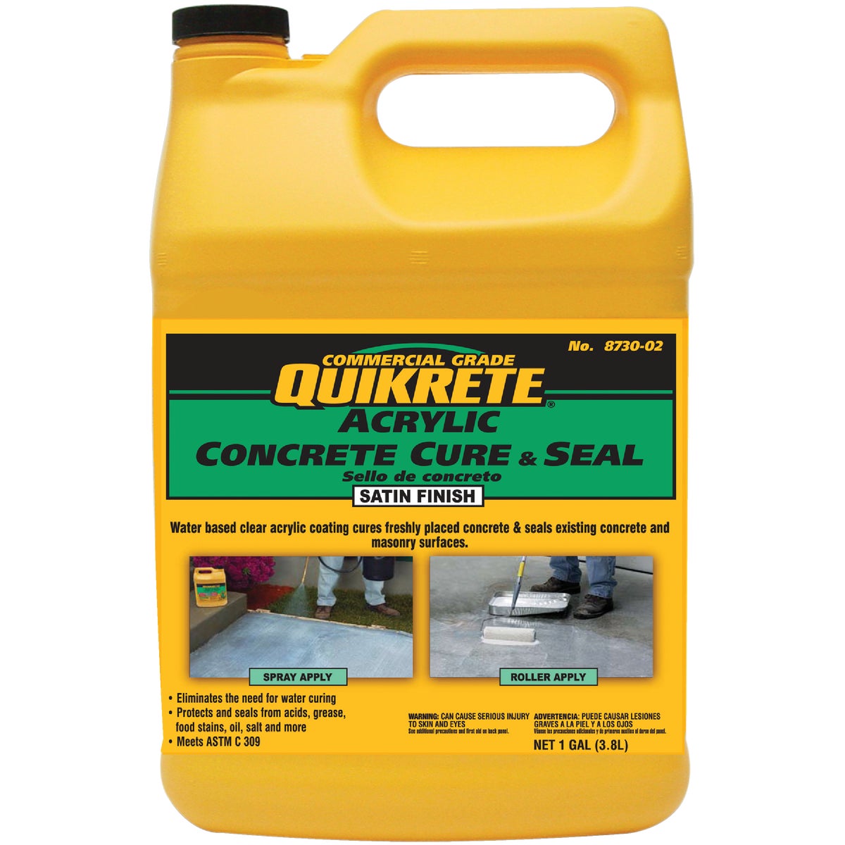 Item 276472, Acrylic water-based formula that enhances the durability of concrete and 