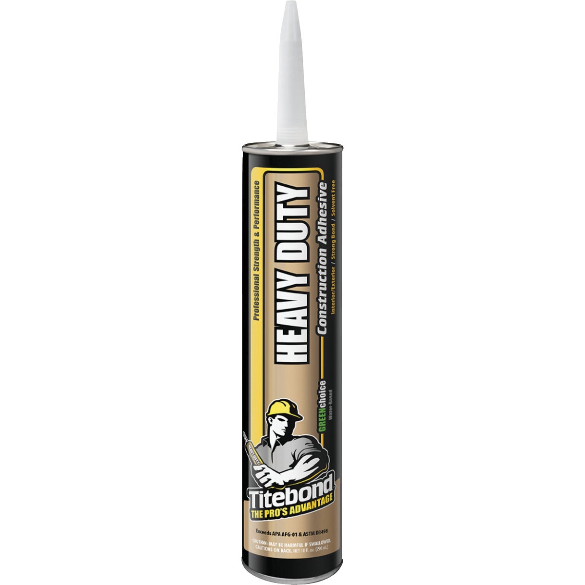 Item 287539, Professional strength, enviromentally safe adhesive for use on most common 