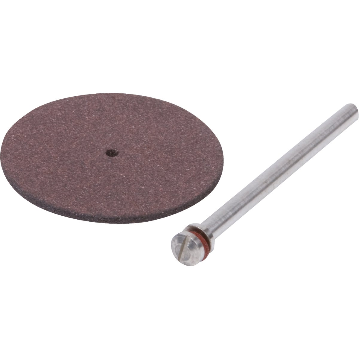 Item 300812, Includes 1 fiberglass reinforced wheel for cutting all types of metal and (