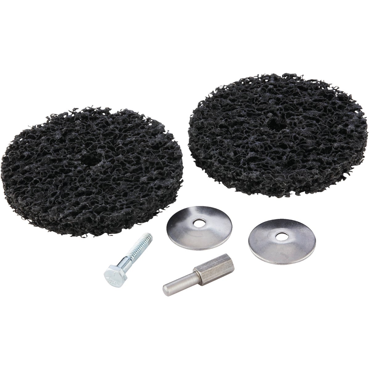 Item 300937, Extra coarse silicon carbide grain is uniformly distributed throughout the 