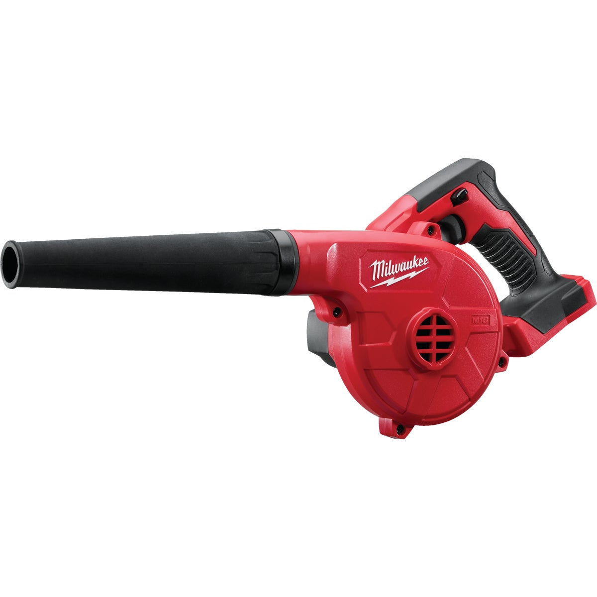 Item 303244, The M18 Compact Blower delivers the fastest jobsite cleanup.