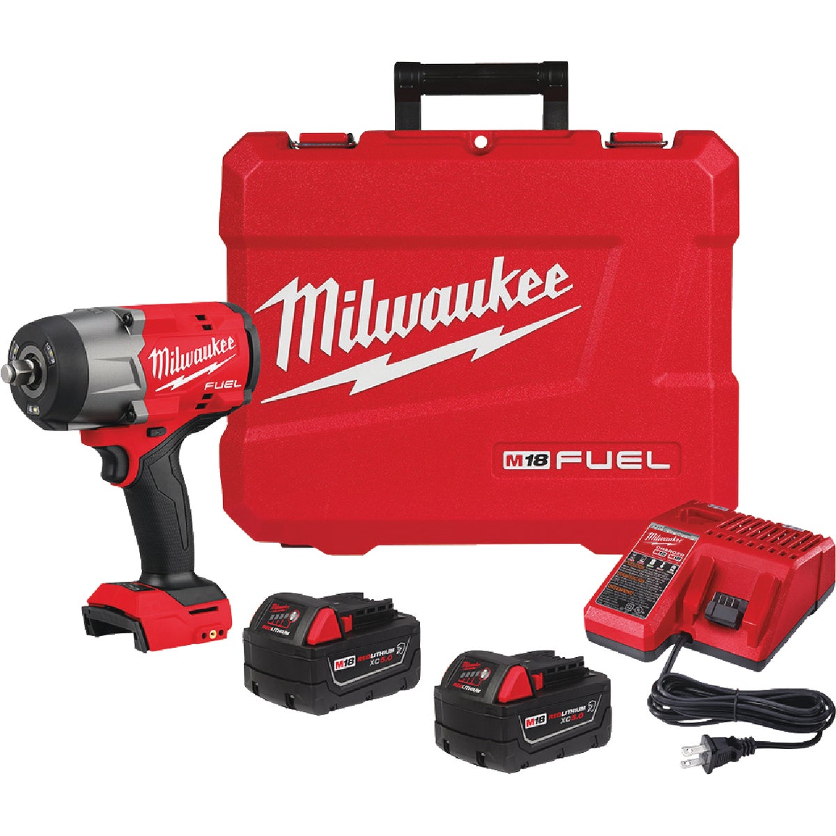 Item 303510, The MILWAUKEE M18 FUEL High Torque Impact Wrench w/ Friction Ring Kit 