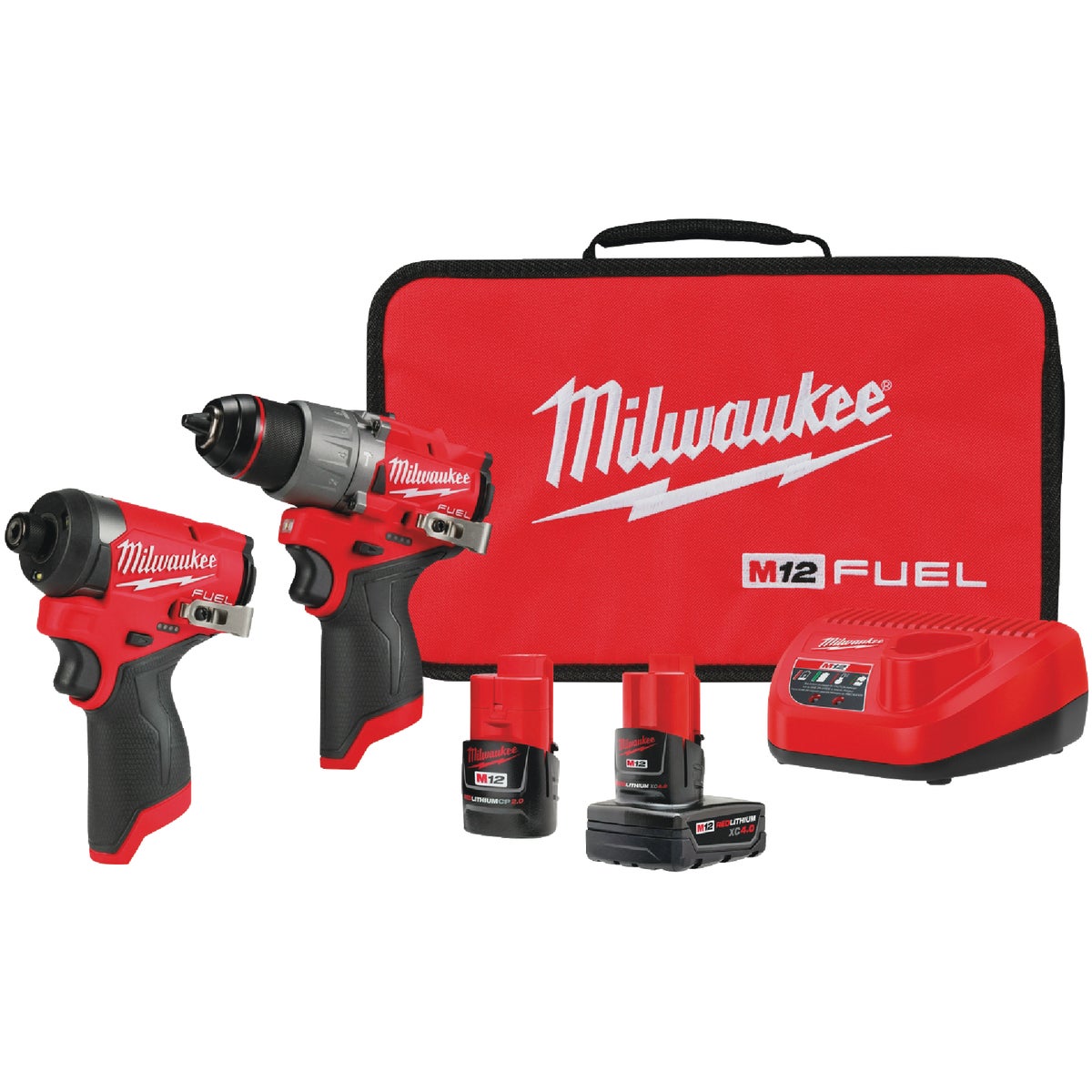 Item 303649, MILWAUKEE M12 FUEL 2-Tool Combo Kit has the Most Powerful Subcompact Drill