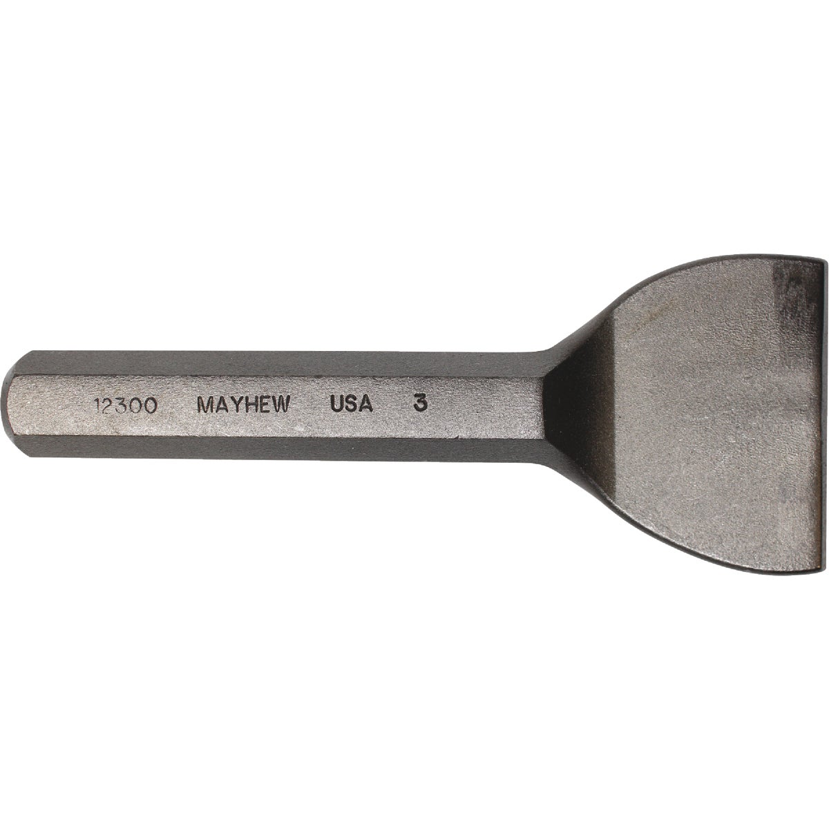 Item 303736, The Mayhew 35102 Mason Chisel, 3  x 7  is used in a multitude of masonry 
