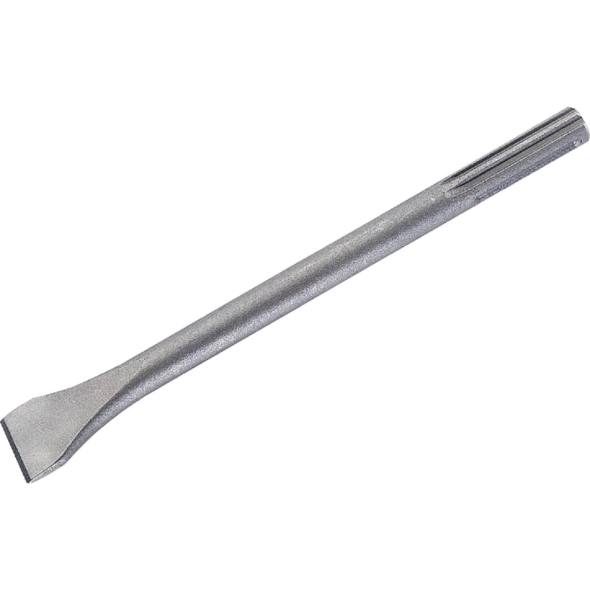 Item 303750, Steel chisel bit cleans concrete, scale, rust, cuts troughs and some 