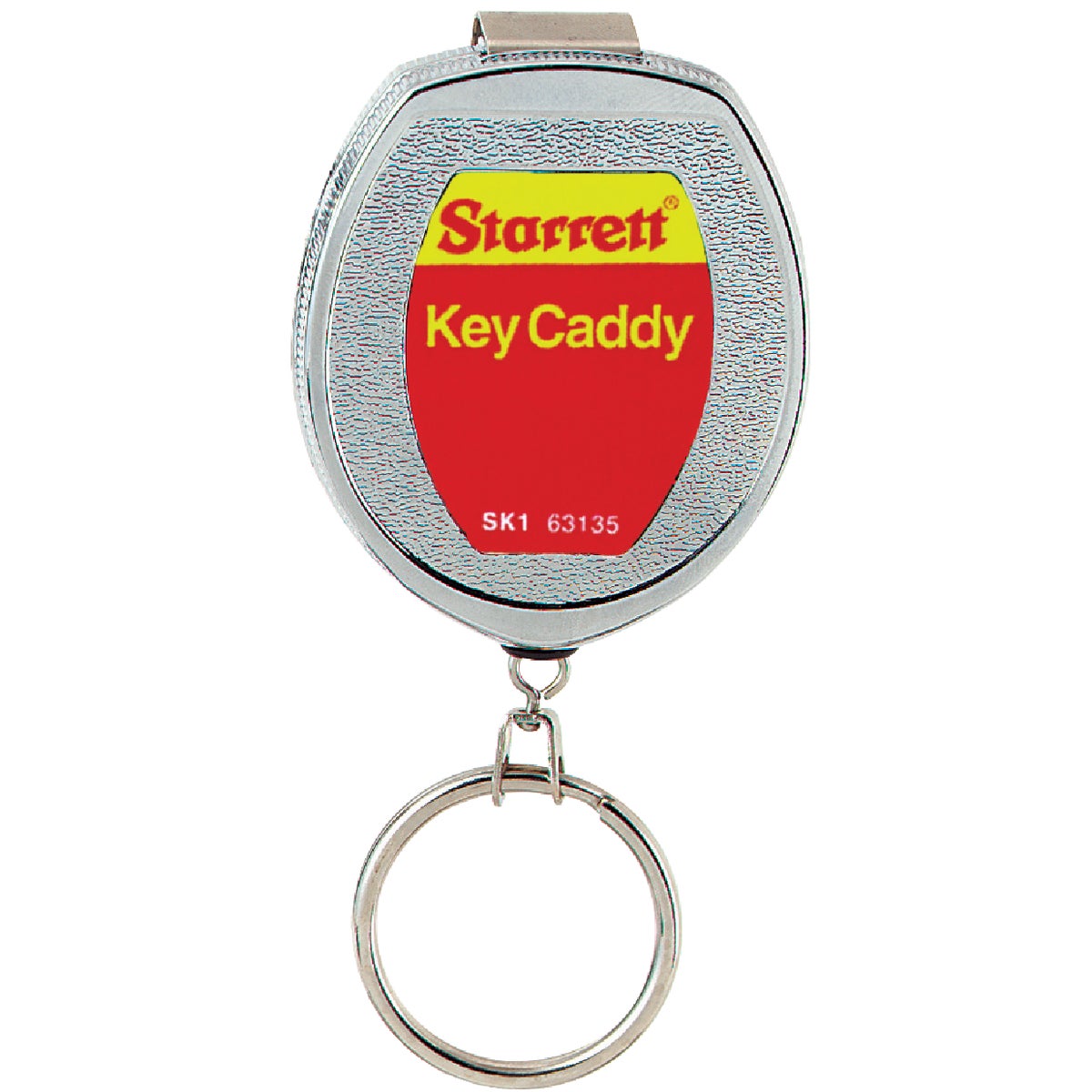 Item 309362, Key caddy with retractable key chain.