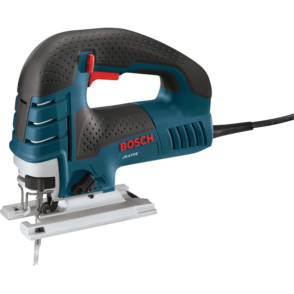 Item 310130, The Bosch JS470E Top-Handle Jig Saw provides unsurpassed cut precision.