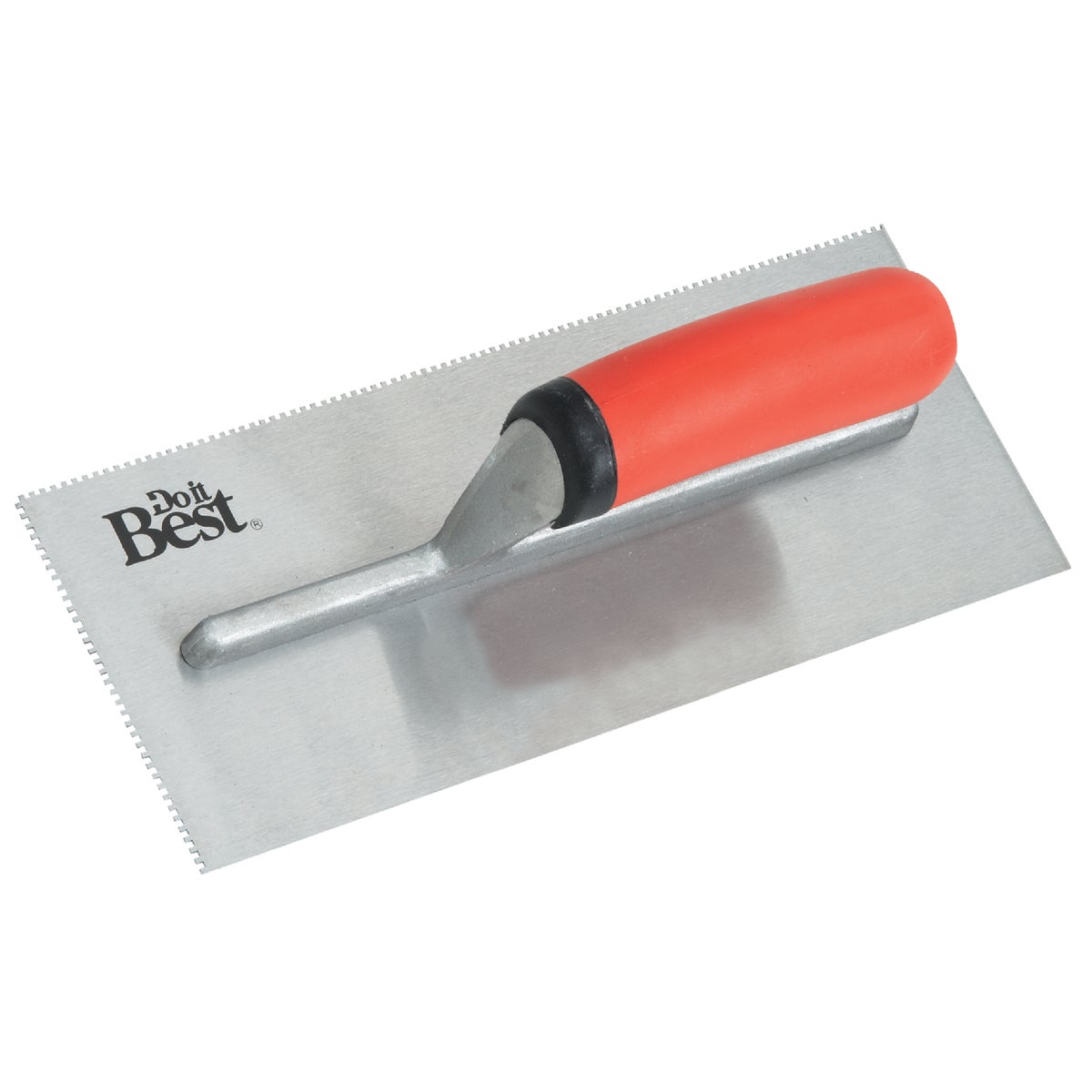 Item 311585, These notched trowels are constructed from high-quality tempered steel with