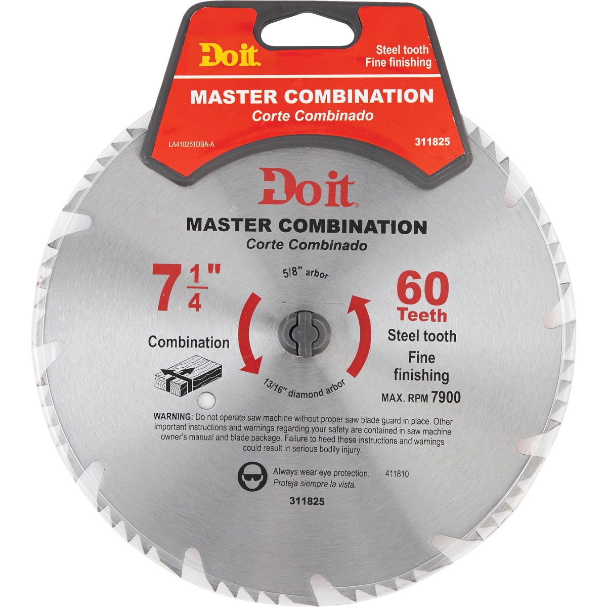 Item 311825, Smoothest cutting combination blade style.