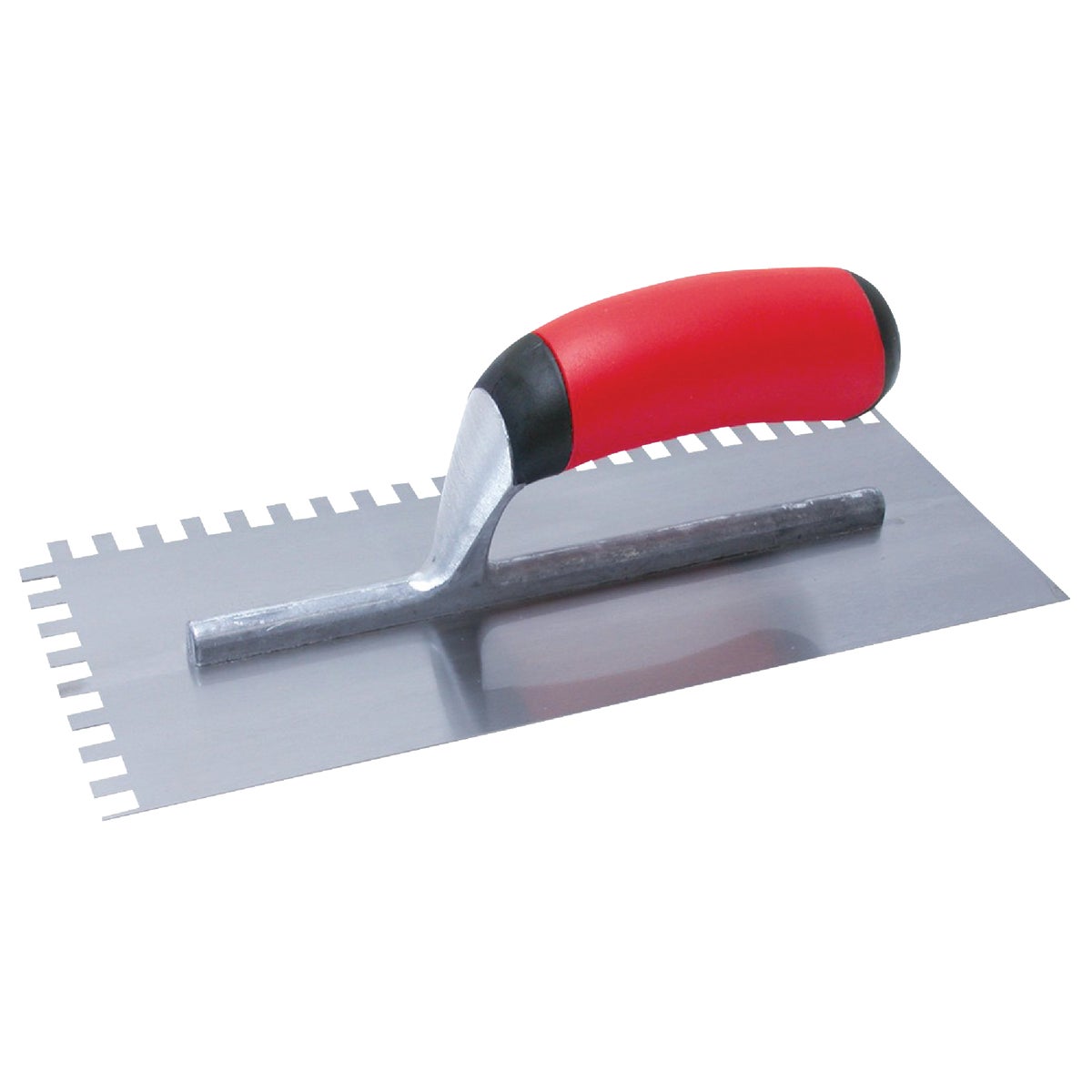 Item 313831, Aluminum alloy mounting riveted to a hard tempered steel blade.