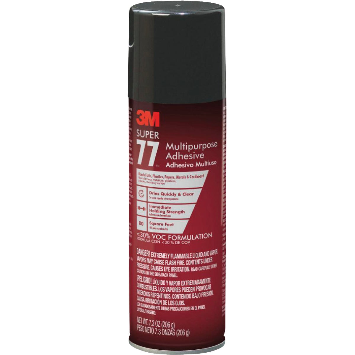 Item 314277, Versatile and forgiving, our 3M Super 77 Multipurpose Spray Adhesive forms 