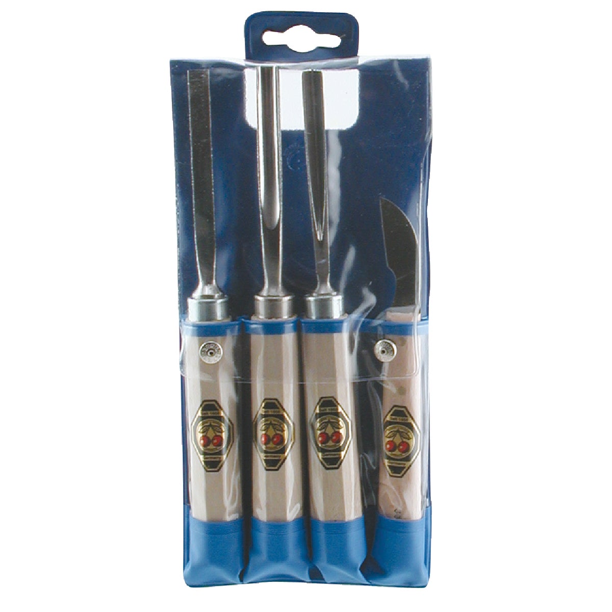 Item 316081, Sets of 4 tools made to the highest Two Cherries standard.