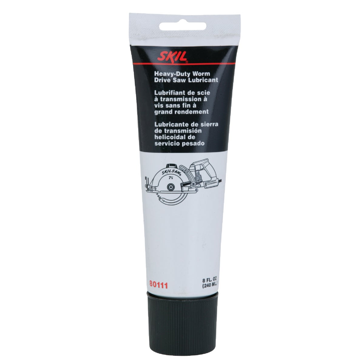 Item 316121, Heavy-duty lubricant for use on worm drive saws.