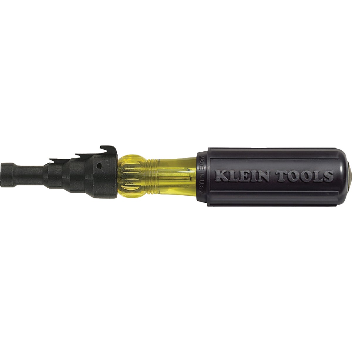 Item 317896, The Klein Tools Conduit-Fitting and Reaming Screwdriver can ream and smooth
