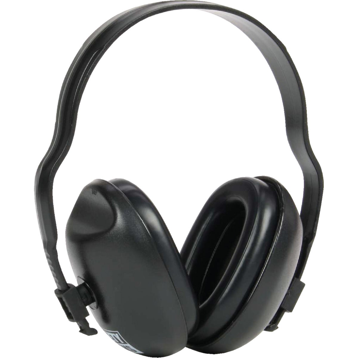 Item 324949, Industrial grade earmuffs featuring single-point attachment in combination 