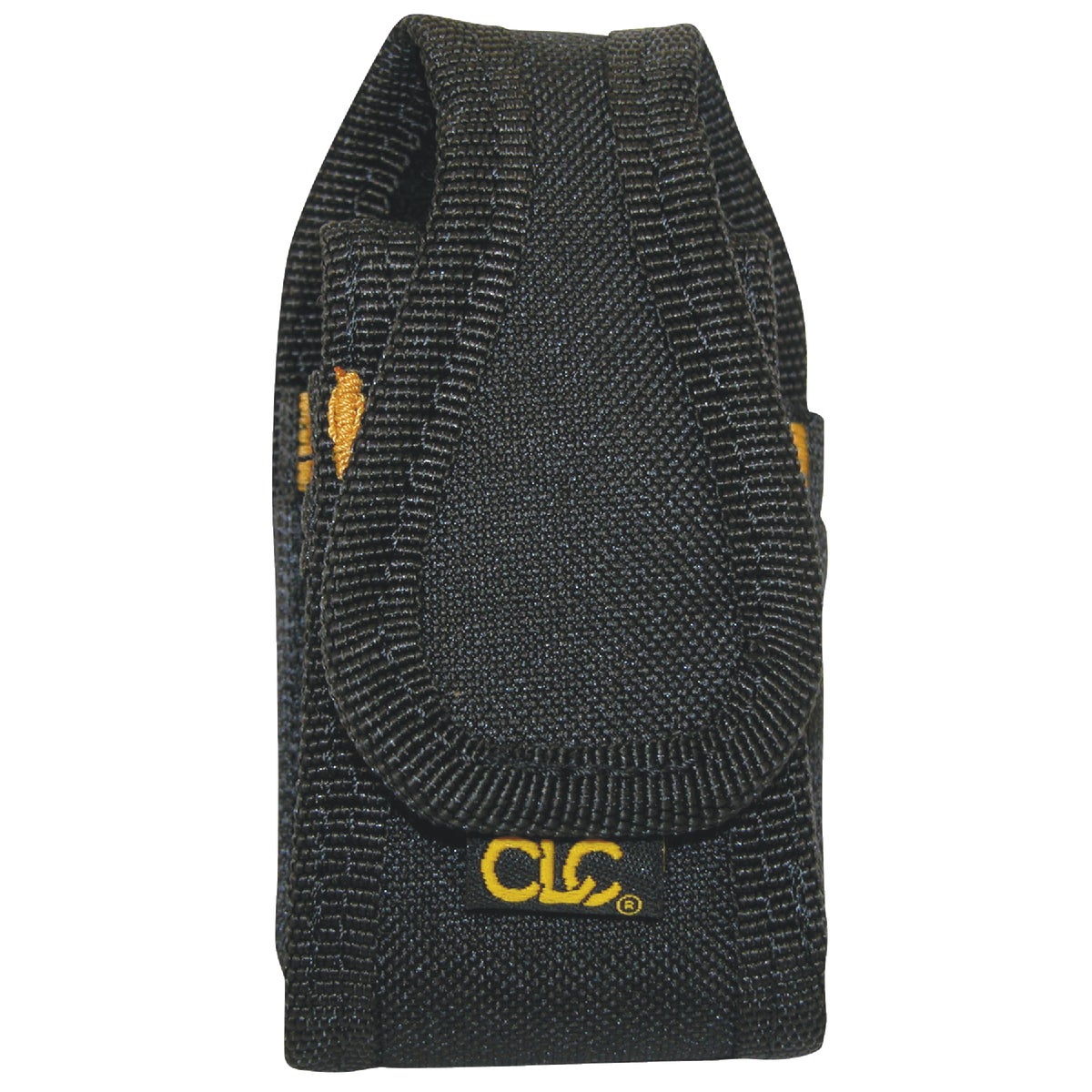 Item 328693, A smaller size cell phone holder with scratch-resistant fabric lining, has 