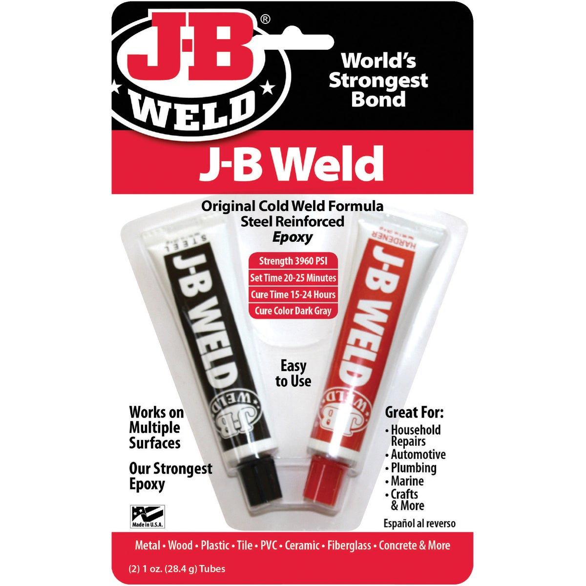 Item 332925, The Original ColdWeld two-part epoxy system provides strong, lasting 