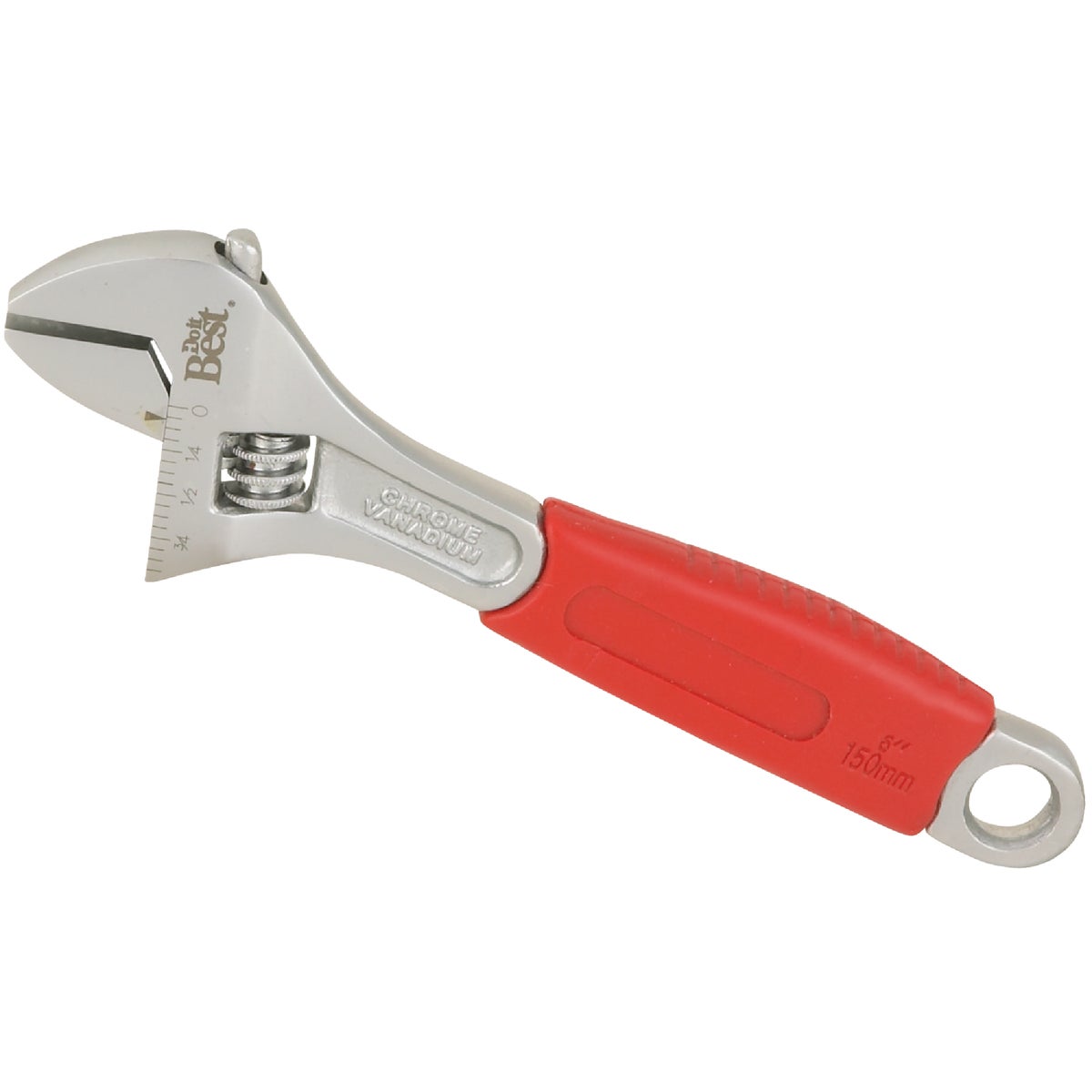 Item 333614, These adjustable wrenches are constructed from chrome vanadium steel and 