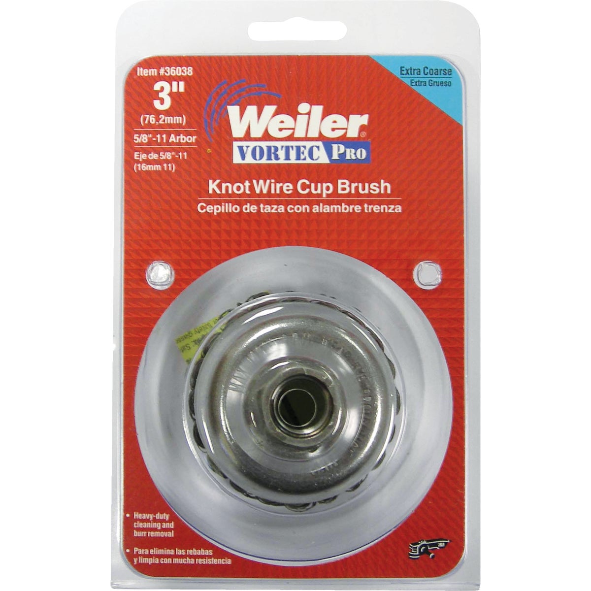 Item 337021, Use on angle grinder for fast removal of paint, rust, corrosion, weld scale